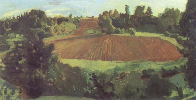 Ploughland, Konstantin Somov